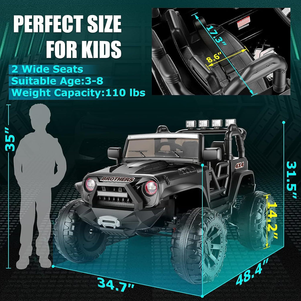 Electric Lamborghini Ride-On Car for Kids with Remote Control - 24/12V Truck Design