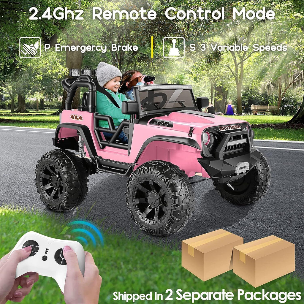 Electric Lamborghini Ride-On Car for Kids with Remote Control - 24/12V Truck Design
