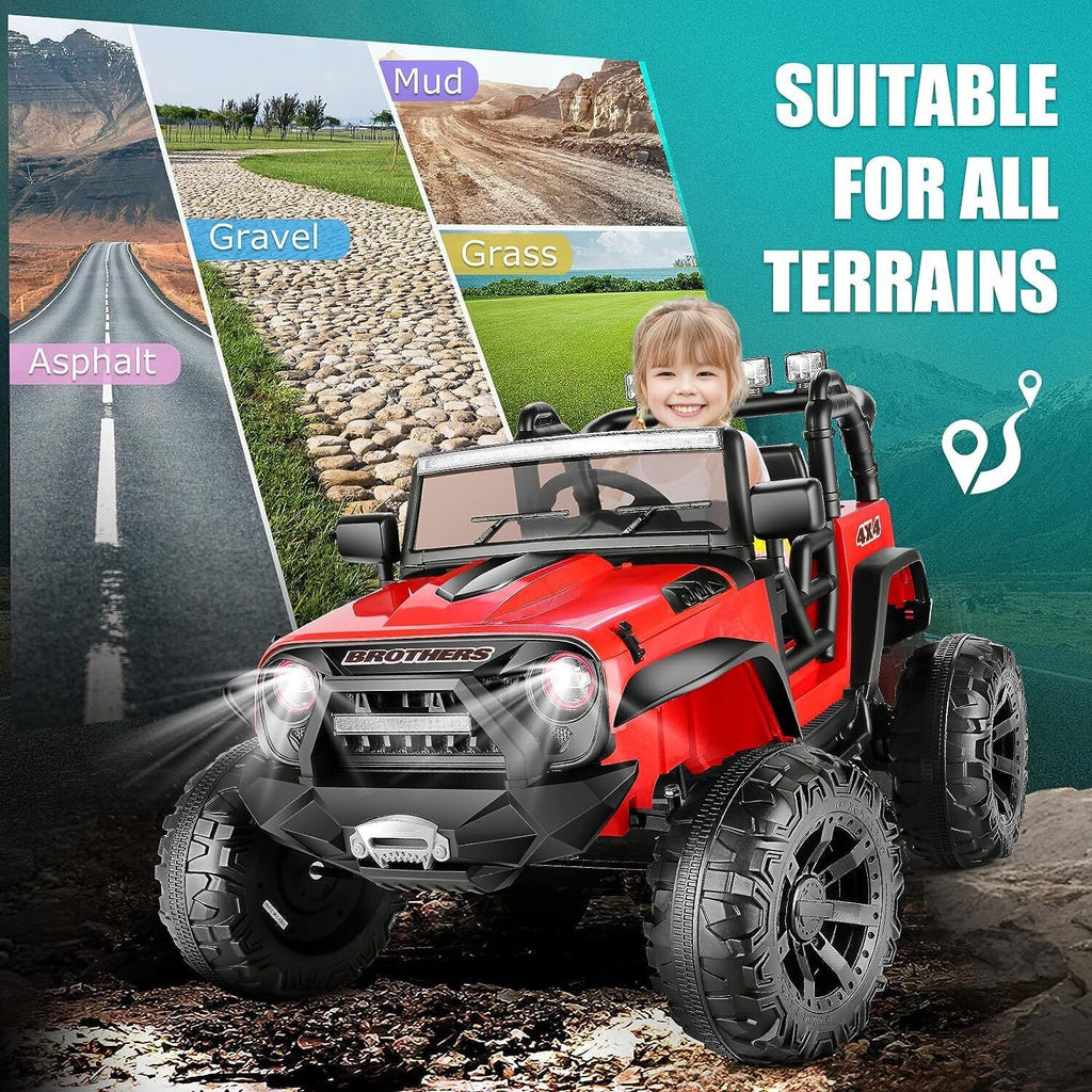 Electric Lamborghini Ride-On Car for Kids with Remote Control - 24/12V Truck Design