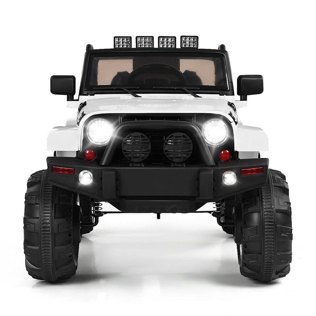 Remote-Controlled 12V Electric Kids Ride-on Truck with Parental Control