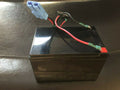 Replacement 12V Battery with Blue Grid Connector and Fuse for Kid Trax Dodge Dually Truck 3500