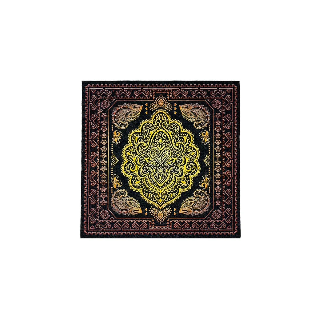 "Retro Burgundy Carpet" Moodmat