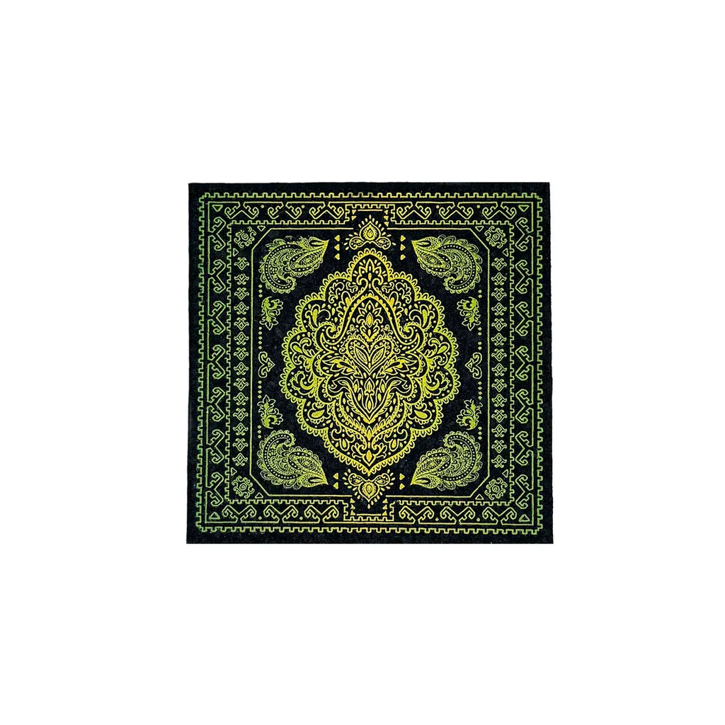 "Retro Green Carpet" Moodmat