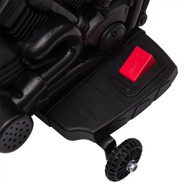 Rev Up the Fun: Electric Ride-On Motorcycle Toy with Headlights and Training Wheels for Kids