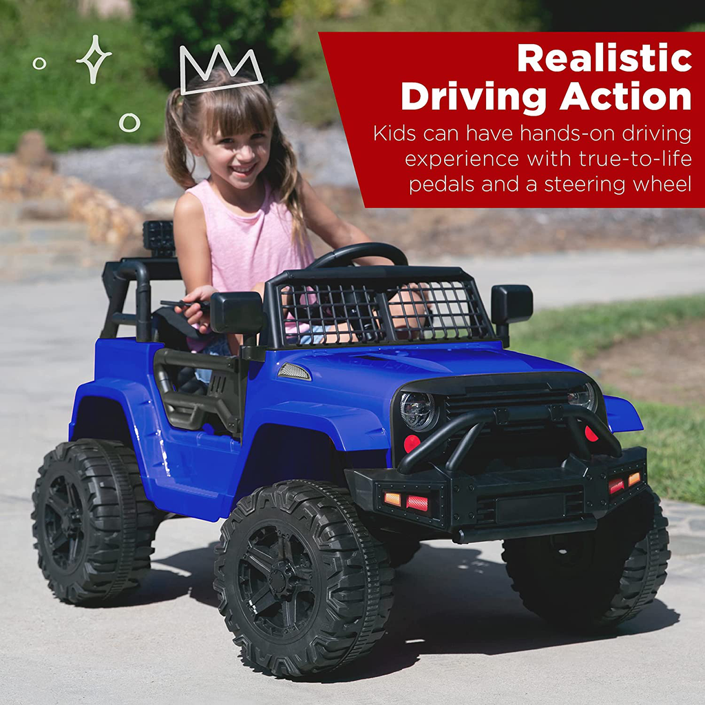 Rev Up the Fun with Our 12V Kids Ride On Truck Car and Parent Remote Control!
