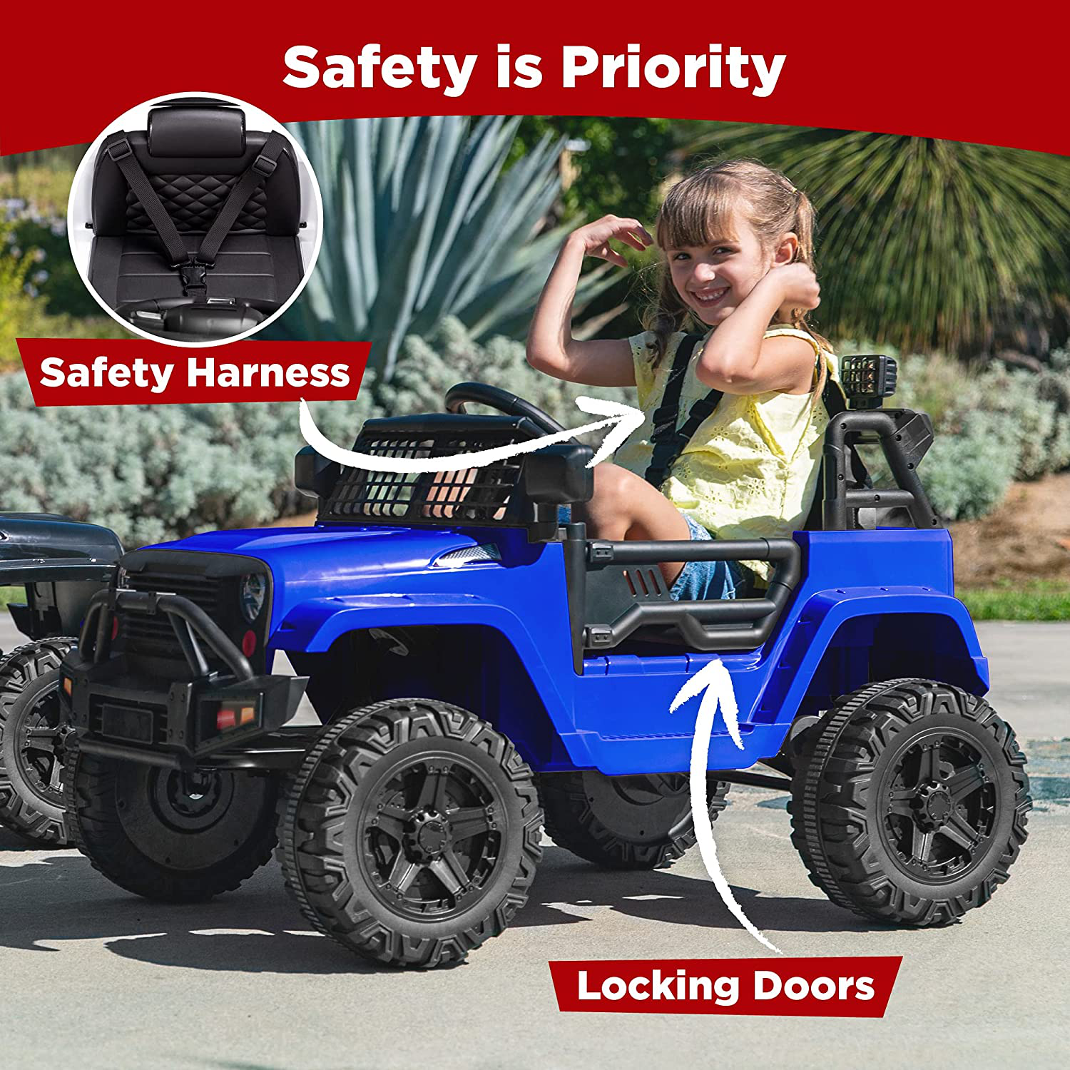 Rev Up the Fun with Our 12V Kids Ride On Truck Car and Parent Remote Control!
