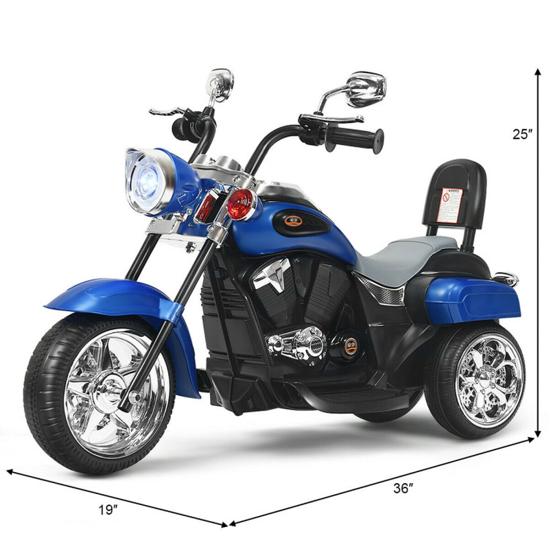 Rev Up the Fun with Our 6V 3-Wheel Kids Motorcycle!