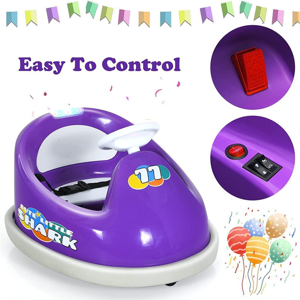 Rev Up the Fun with Our 6V Battery-Powered Ride-On Race Car for Kids - Remote Control and LED Lights Included!