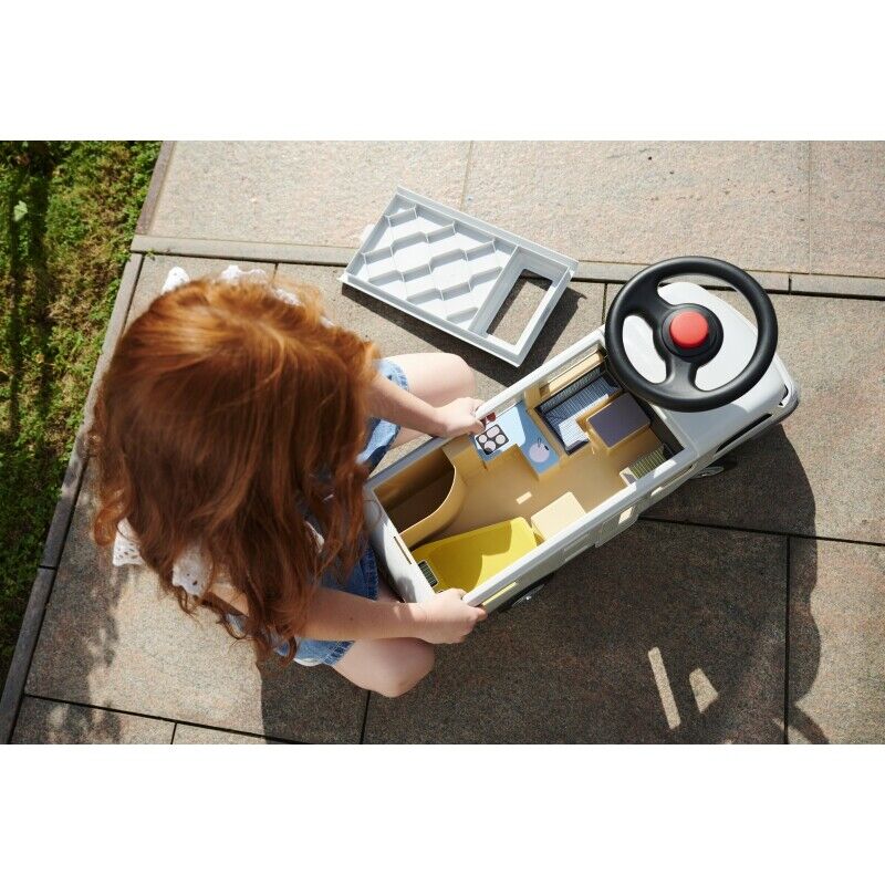 Rev Up the Fun with Our Ride-On Camper Car for Kids - Featuring Realistic Sound Effects!