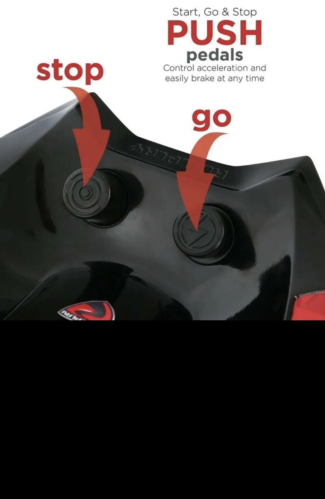 Rev Up the Fun with the Rollplay Nighthawk 12V Ride On Toy for Kids