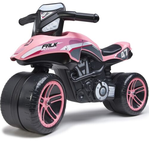 Rev Up Your Ride with FALK Rider Racing Pink Wide Wheels - Now Available for Ages 2 and Up!