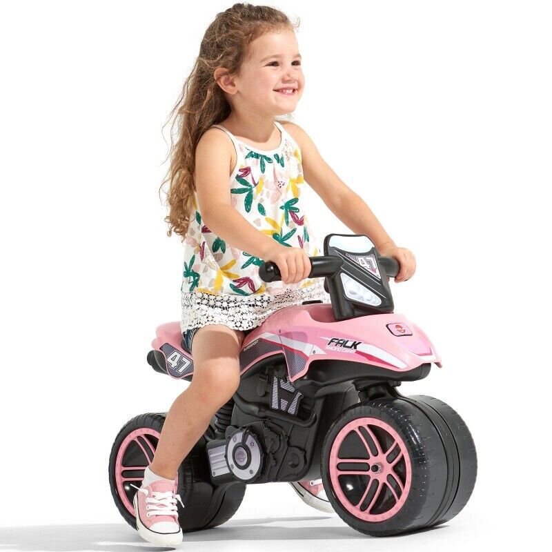 Rev Up Your Ride with FALK Rider Racing Pink Wide Wheels - Now Available for Ages 2 and Up!