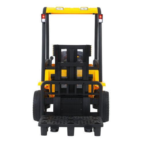 Revolutionize Playtime with the 12V7A Electric Frame Lifting Rod Ride-On Forklift for Kids: 3 Speeds and LED Lights Included!