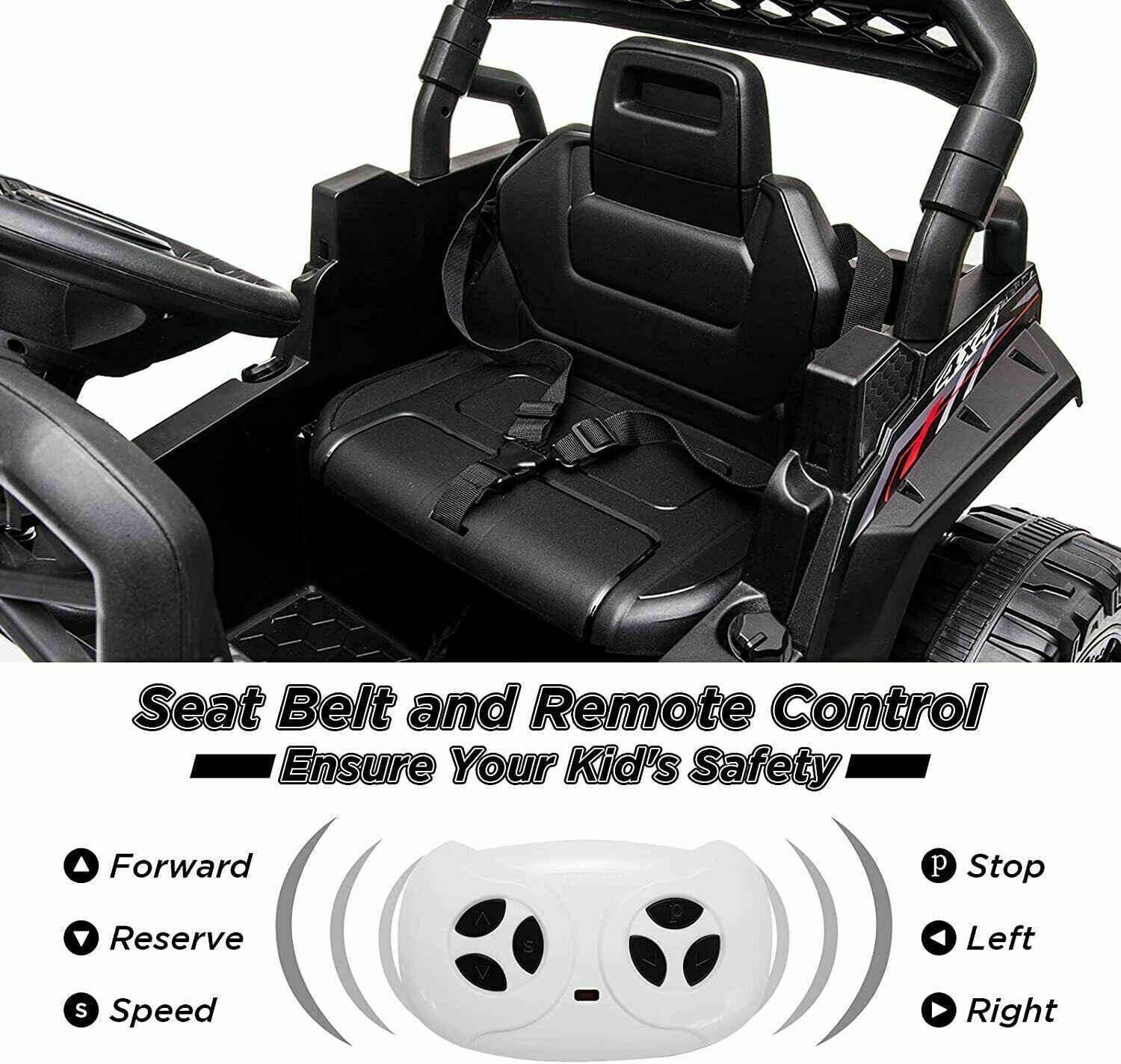 Ride in Style: 12v Electric Kids Car with Remote Control in 4 Colors