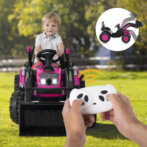 Ride-On Bulldozer Toy with Digger Scoop for Toddlers - Perfect for Construction Playtime!