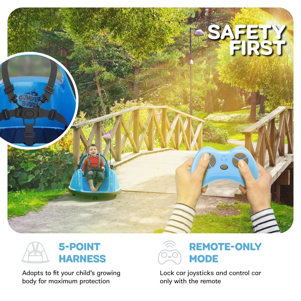 12V Electric Ride-On Car for Toddlers and Kids, 2-Speed, Ages 1-5 Years