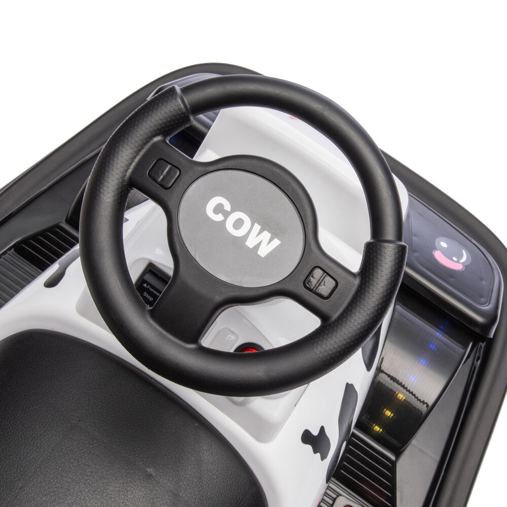 Ride-On Motorized Bumper Car with Integrated System and Cute Design for Ages 3-5