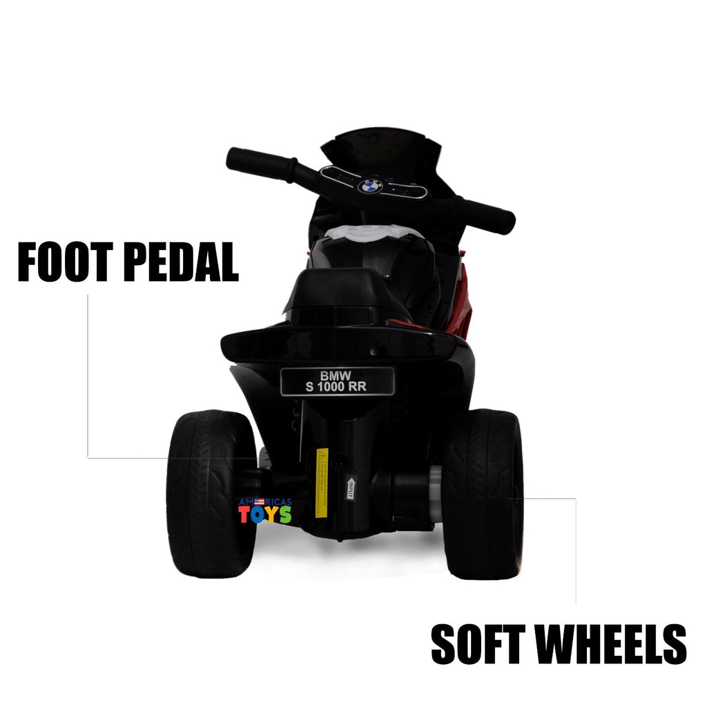 Kids 6V Licensed BMW Ride-On Motorbike Tricycle with MP3 Music in Multiple Colors