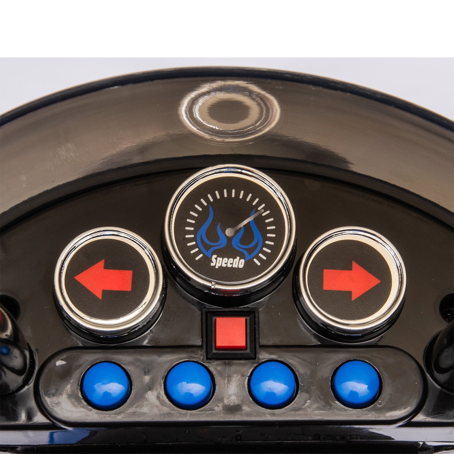 Electric 6V 3-Wheel Ride-On Motorcycle with LED Lights for Toddlers and Kids