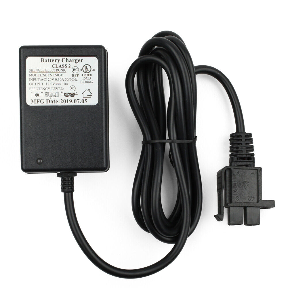 Ride On Toy Battery Charger for Yamaha Raptor 700R and Toyota FJ Cruiser - 12V