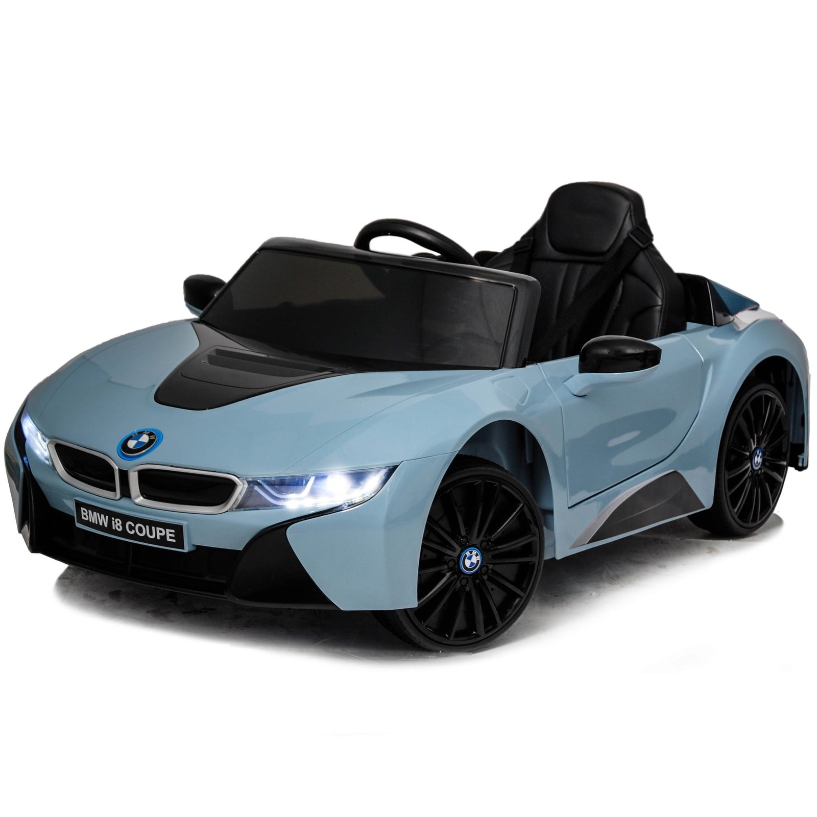 12V Licensed BMW Kids Ride-On Coupe with RC, MP3, and Single Seat in Multiple Colors