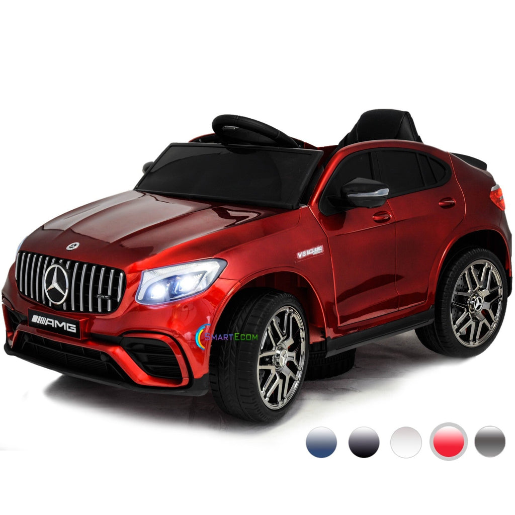 12V One-Seater Ride-On Car with Remote Control and MP3 – Licensed Mercedes-Benz, Multiple Colors