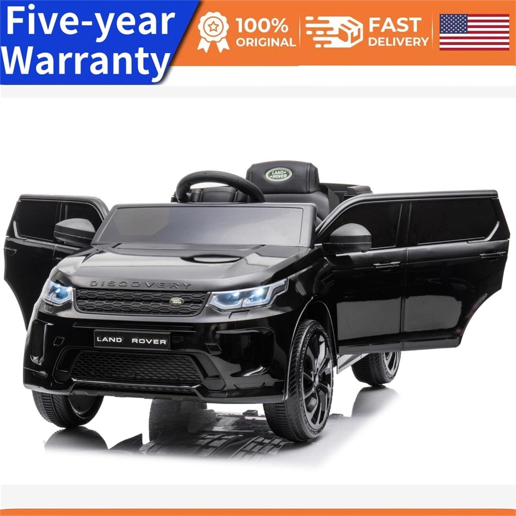 12V Licensed Land Rover Ride-On Toy for Kids with Remote Control and MP3 Player