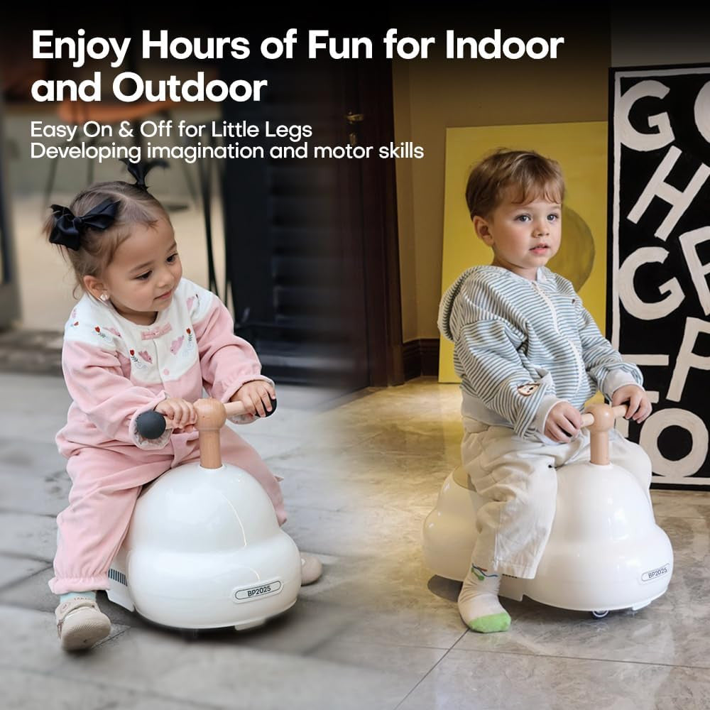 Toddler Ride-On Toy Vehicle for Boys and Girls with Easy Steering and Durable Design