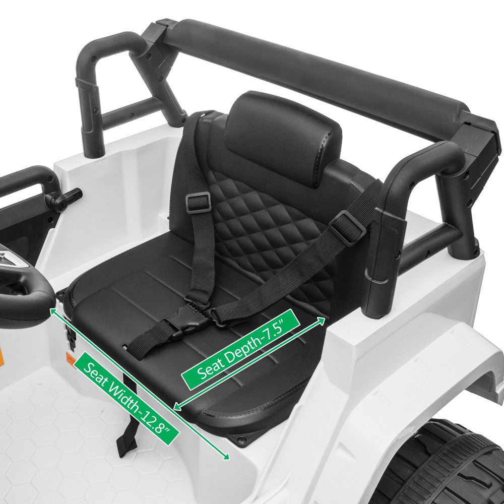12V Kids Electric Ride-On Truck Car with Parental Remote Control