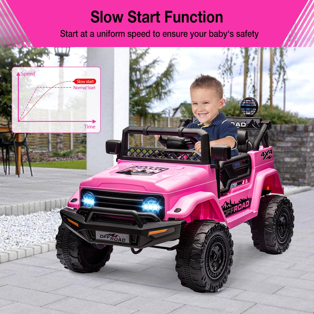 12V Electric Ride-On Truck Car with Parent Remote Control