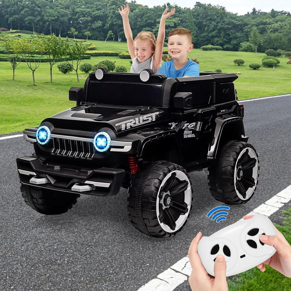 12V Electric Ride-On Truck Car for Kids Ages 3+ with 2.4G Remote Control