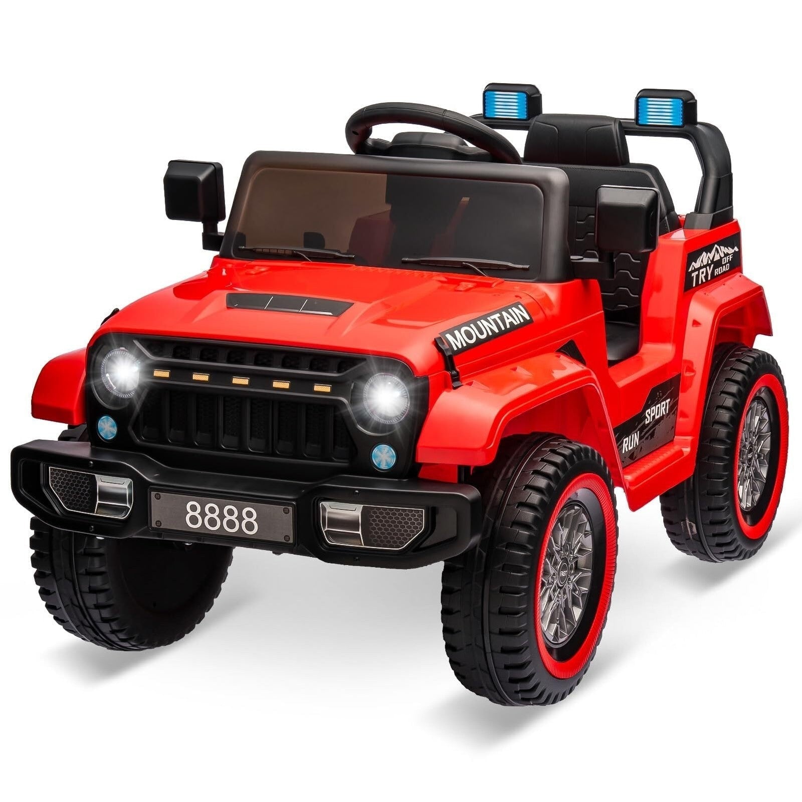 Remote Control Ride-On Truck and Car Toy