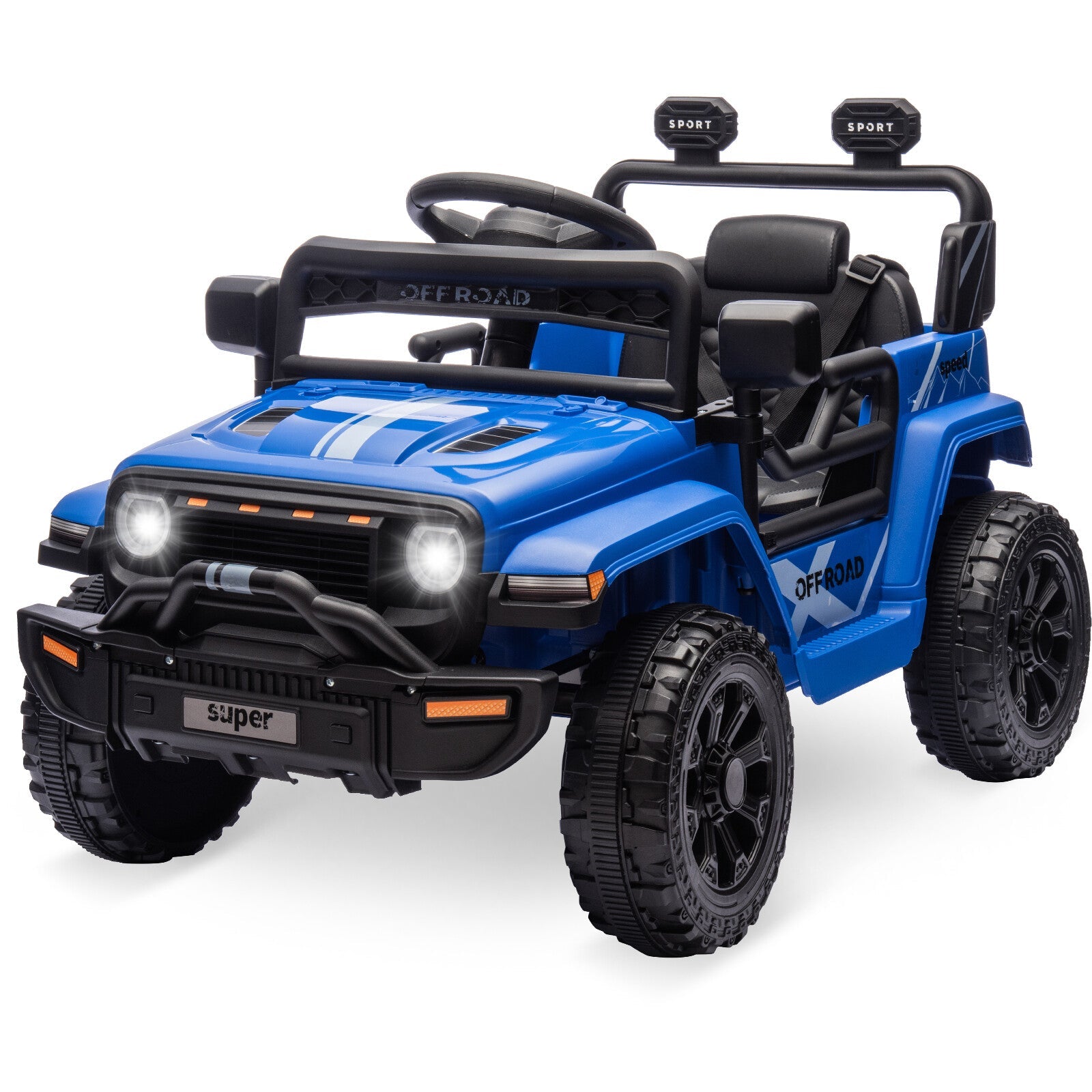 12V Battery-Powered Electric Ride-On Truck for Kids with Remote Control