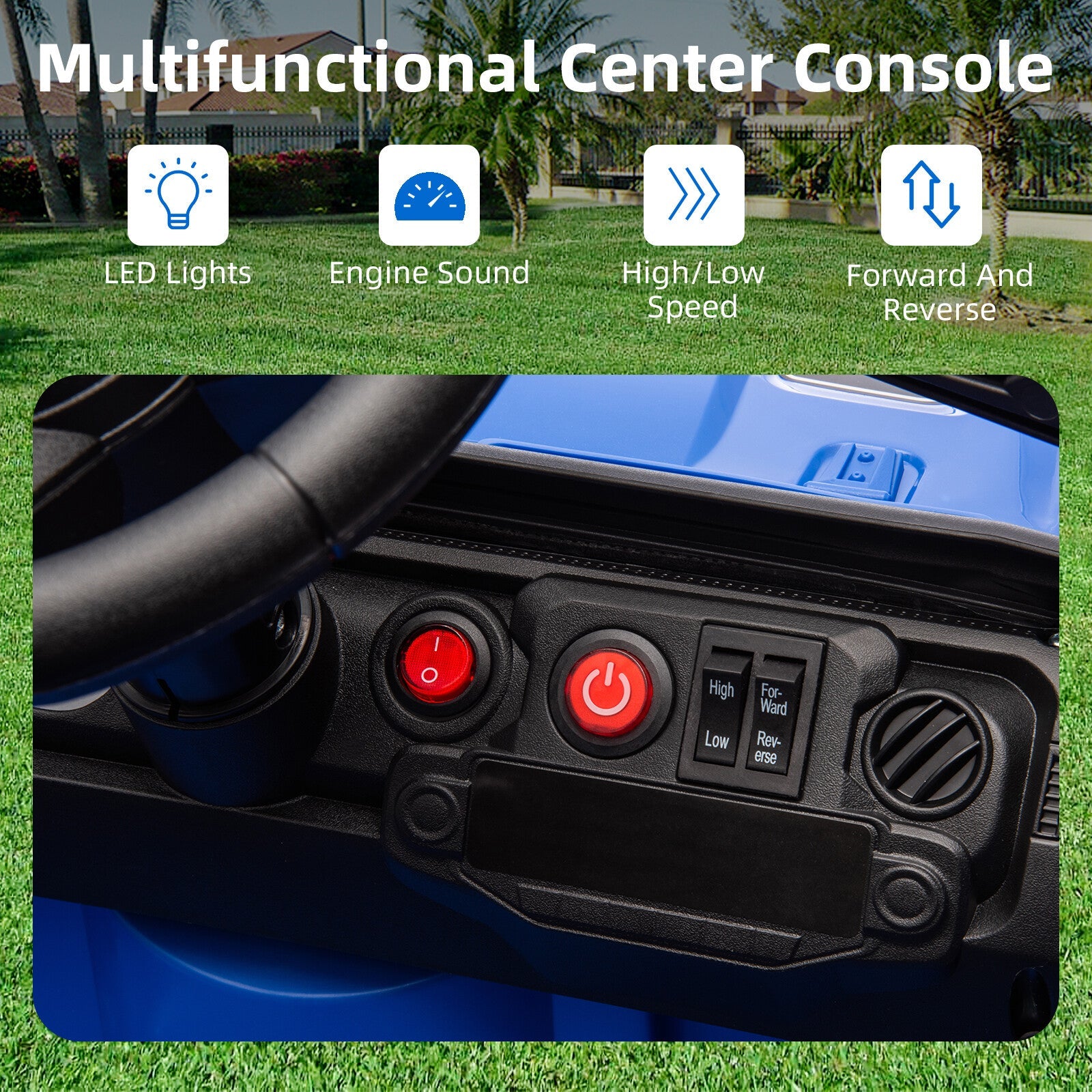 12V Battery-Powered Electric Ride-On Truck for Kids with Remote Control