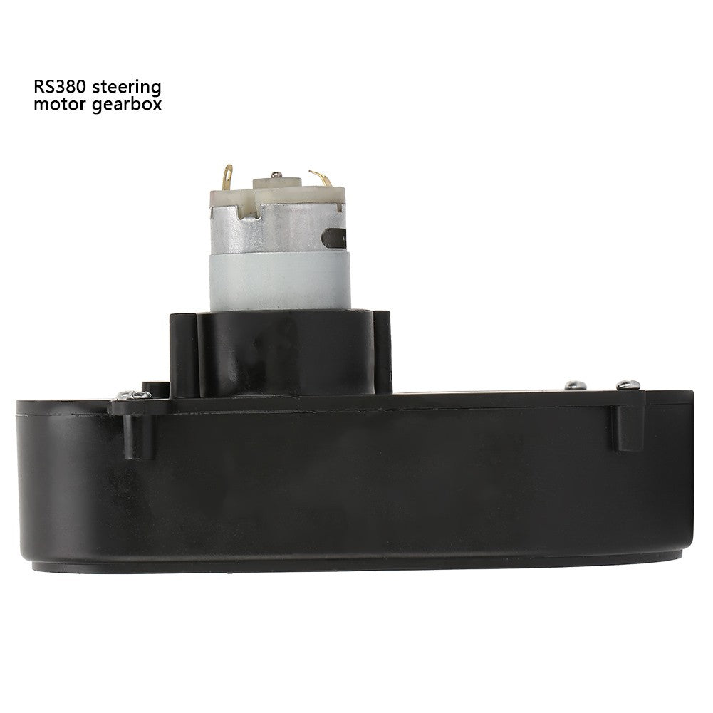 RS380 Electric Motor Gearbox and Steering Gear for Kids' Toy Cars