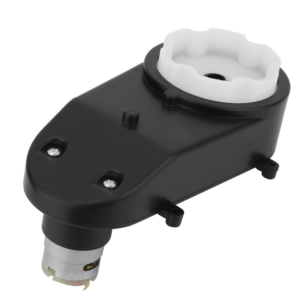 Electric RS380 Motor Gearbox and Steering Gear for Children's Toy Cars