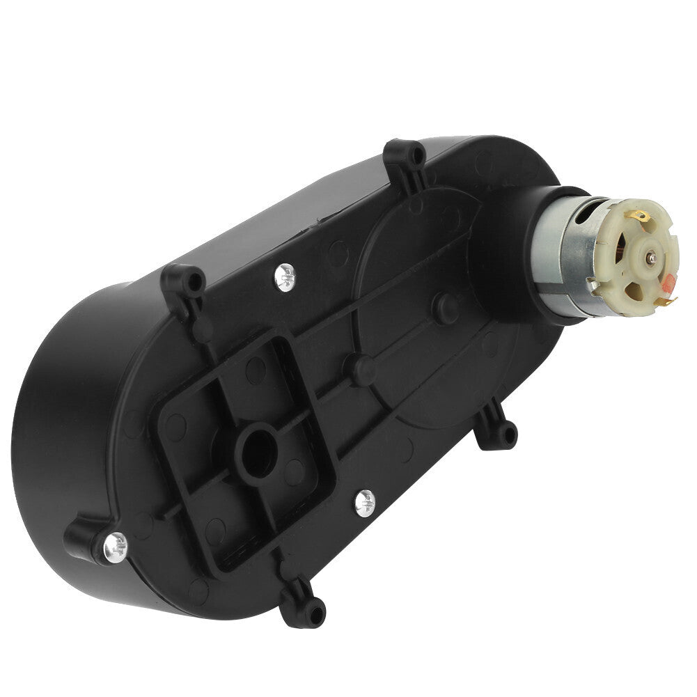 Electric RS380 Motor Gearbox and Steering Gear for Children's Toy Cars