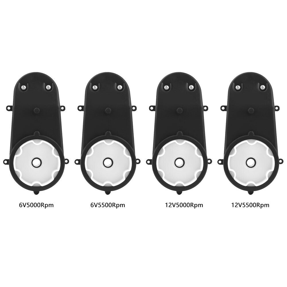 Electric RS380 Motor Gearbox and Steering Gear Box for Children's Toy Cars