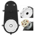 Electric RS380 Motor Gearbox and Steering Gear Box for Children's Toy Cars