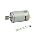 RS390 6V DC Electric Motor 16000RPM 12-Tooth Gear for Toy Cars