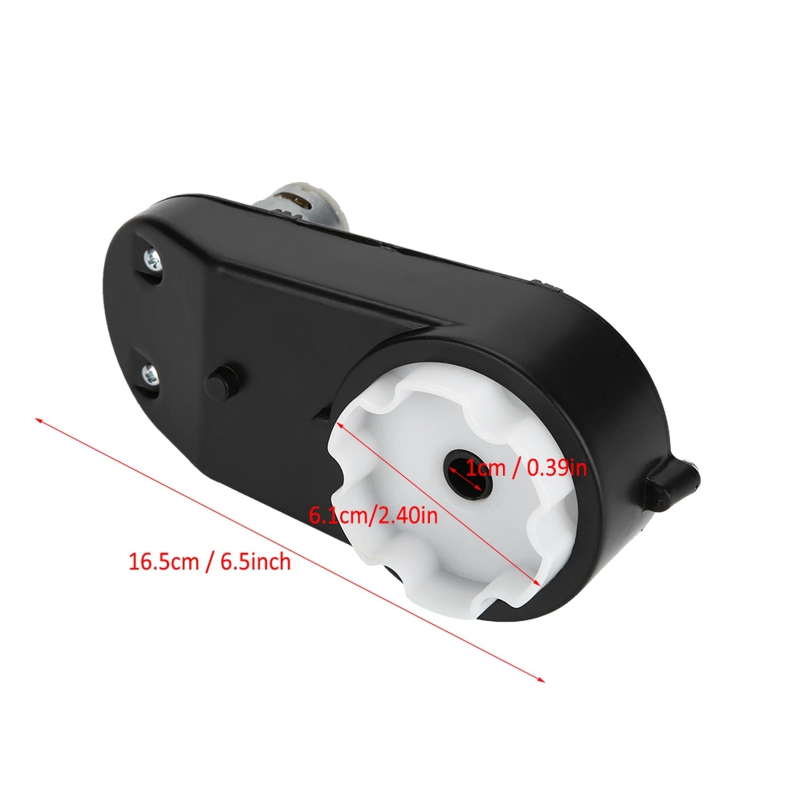 12V RS390 Electric Motor with Gearbox 16000RPM for Kids Toy Cars