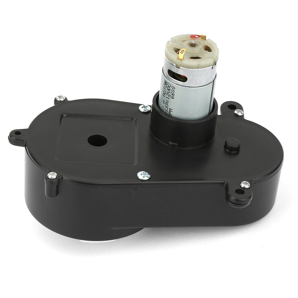 Electric Motor and Gearbox with Steering for Kids' Toy Cars