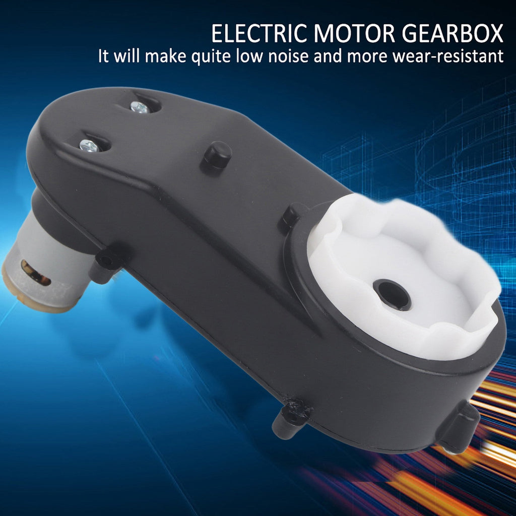 RS390 6V/12V High-Speed Motor with Gearbox 12000-20000 RPM for Kids Toy Cars