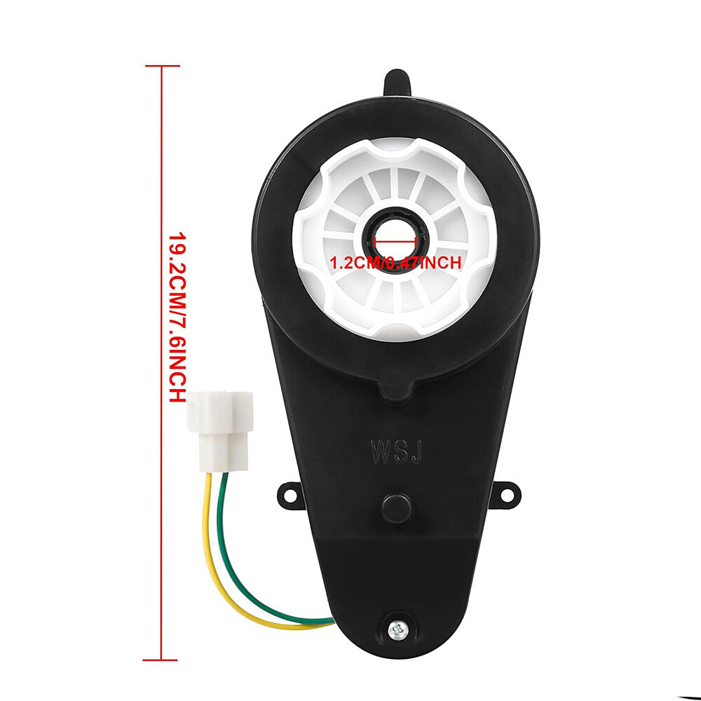 12V RS550 Electric Variable Speed Motorcycle Motor with Gearbox and Accessories Set