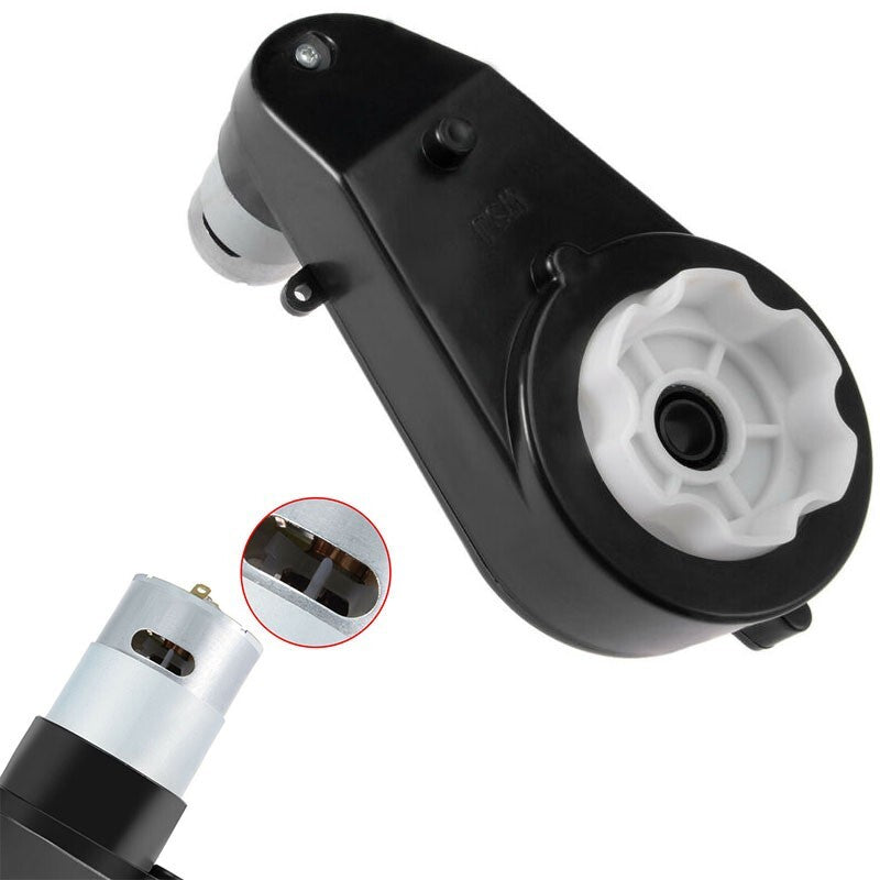 12V RS550 Motor with 30000RPM Gearbox for Kids Ride-On Cars