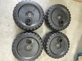 4 Rubber Tires All Weather Replacements For Ride On Car Toys On Sale Today