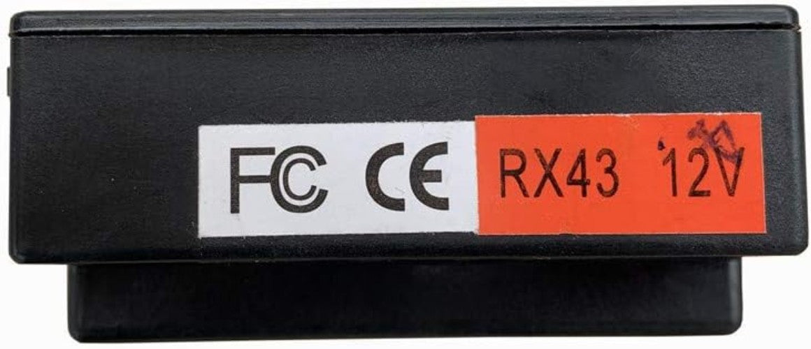 12V Kids Ride-On Car Remote Control and Receiver Replacement Kit for RX43 and RX23 Models