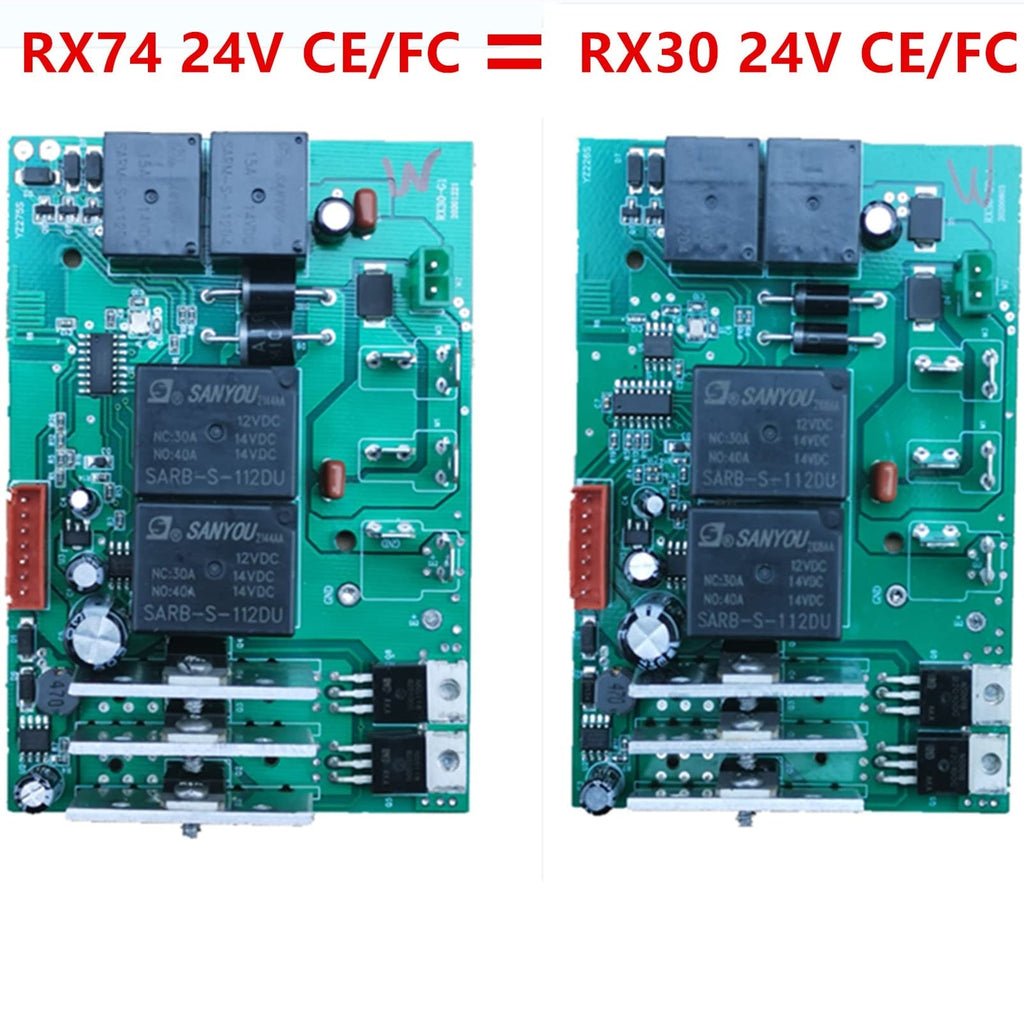 24V CE FC Control Box with 2.4G Bluetooth Receiver and 24V Mainboard Accessory