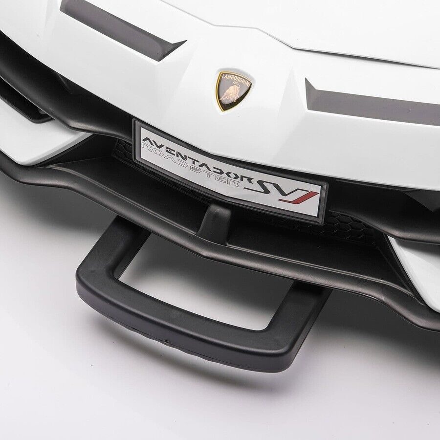 TWO SEATER LAMBORGHINI AVENTADOR 24V KIDS VEHICLE - KIDS ELECTRIC CAR WITH REMOTE CONTROL