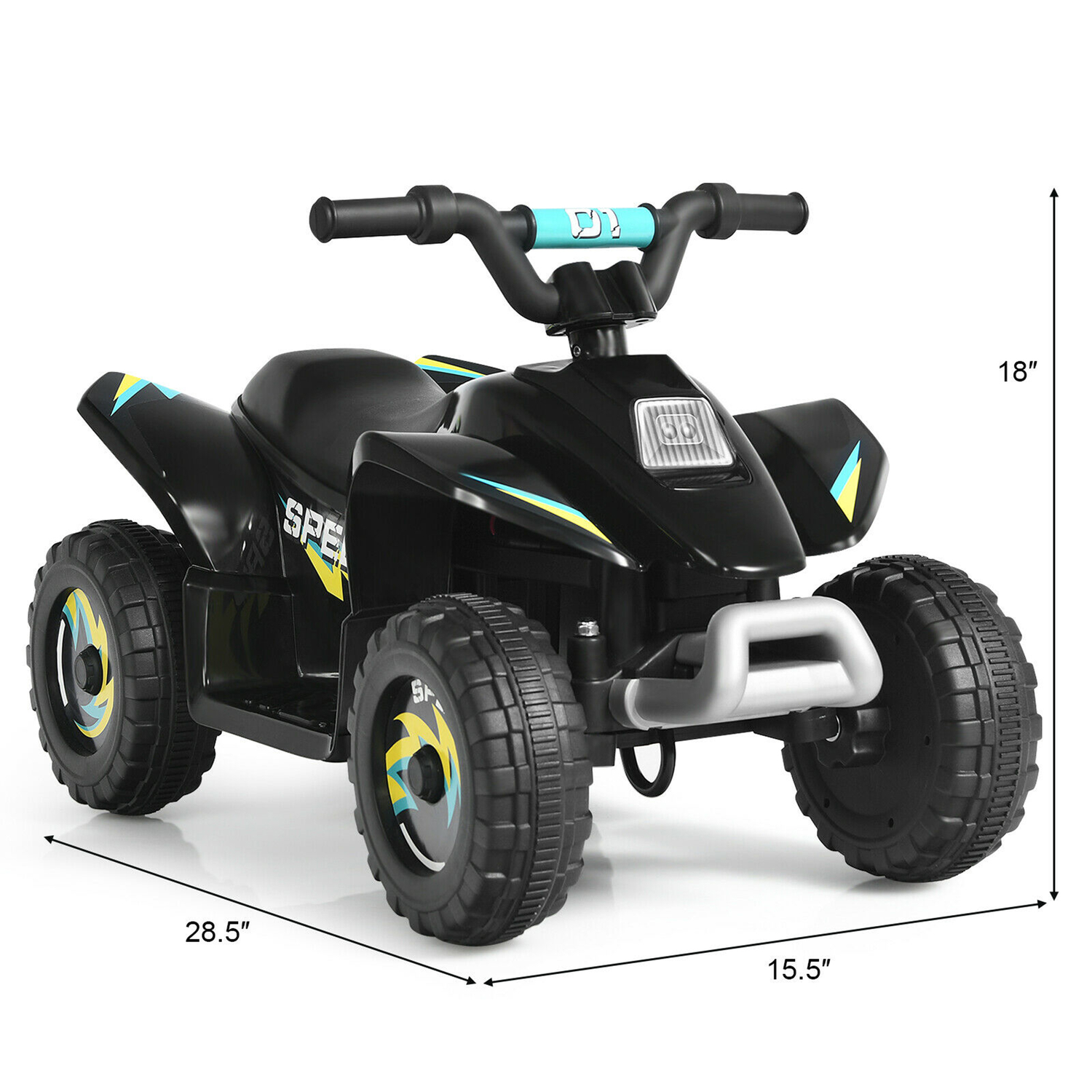 ATV Eléctrica para Niños Pequeños de 6V con Reversa - Regalo Ideal para Niños